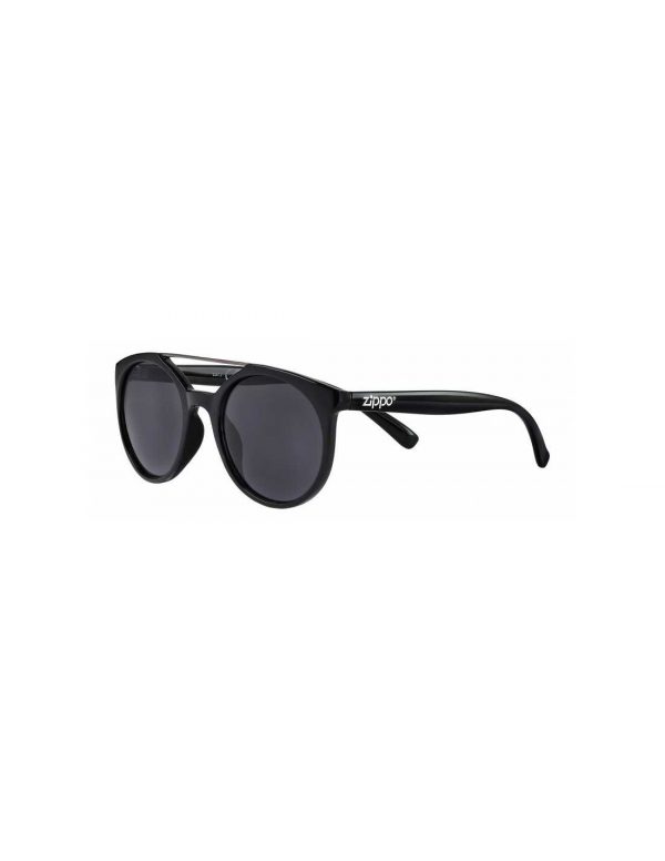 zippo smoke mirror circular sunglasses with brow bar min