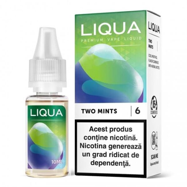 liqua two mints 10ml 6mg nicotina 1 1 1
